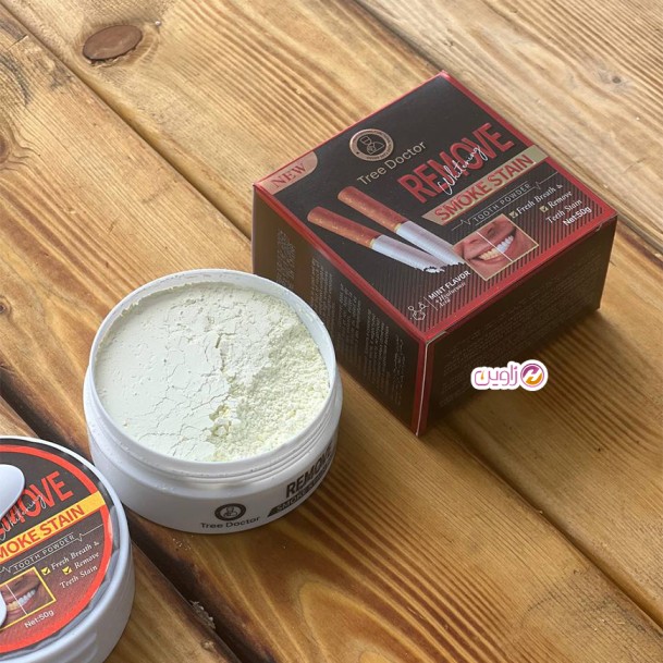 پودر سفید کننده دندان تری دکتر 50گرم TREE DOCTOR — تصویر ۴