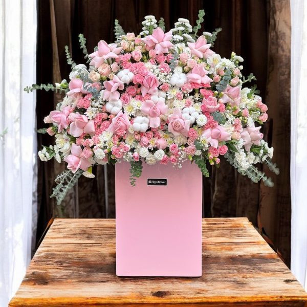ارسال گل طبیعی برای مدرسه سهام خیام تهران
