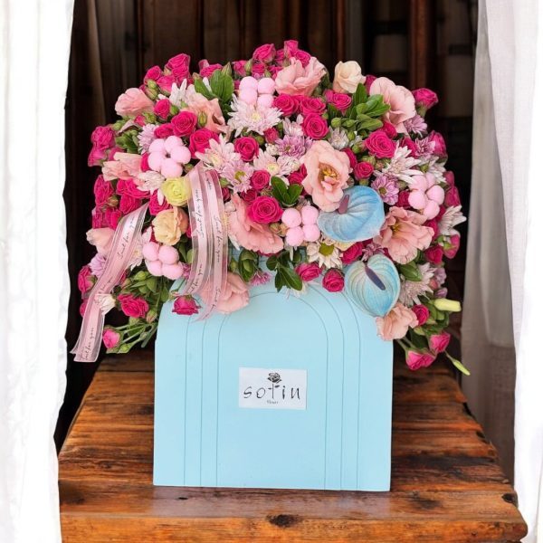 ارسال گل طبیعی برای سفارت افغانستان در تهران