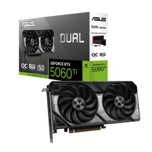 VGA Asus RTX 5060 Ti Dual OC 8GB