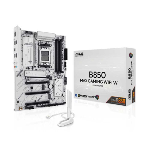 ASUS B850 MAX GAMING WIFI W DDR5 ATX AM5 Motherboard