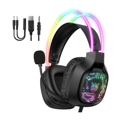 ONIKUMA X22 RGB Wired Gaming Headset