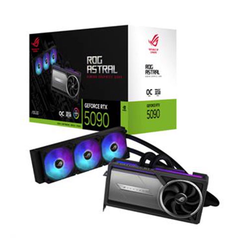ASUS ROG Astral LC GeForce RTX 5090 32GB GDDR7 OC Edition Graphics Card