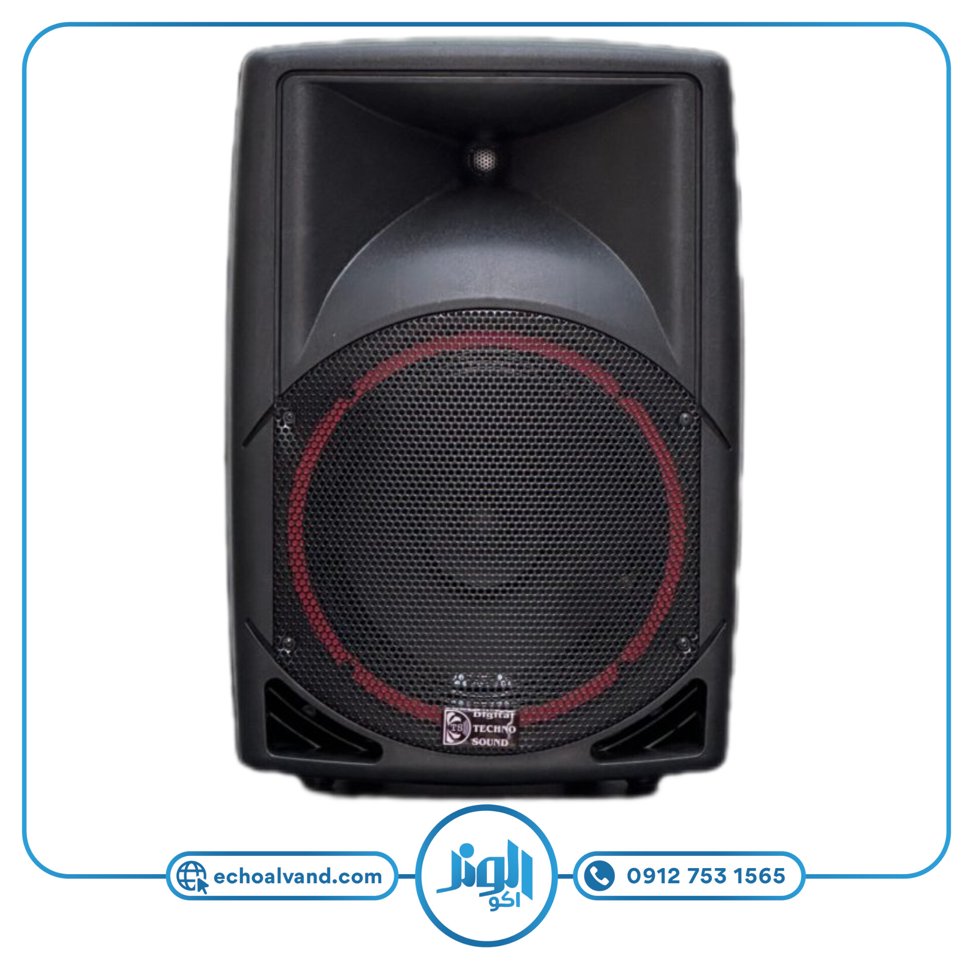اکو همراه 12 اینچ فایبر تکنو سوند TECHNO SOUND-PTR4 12P — تصویر ۵