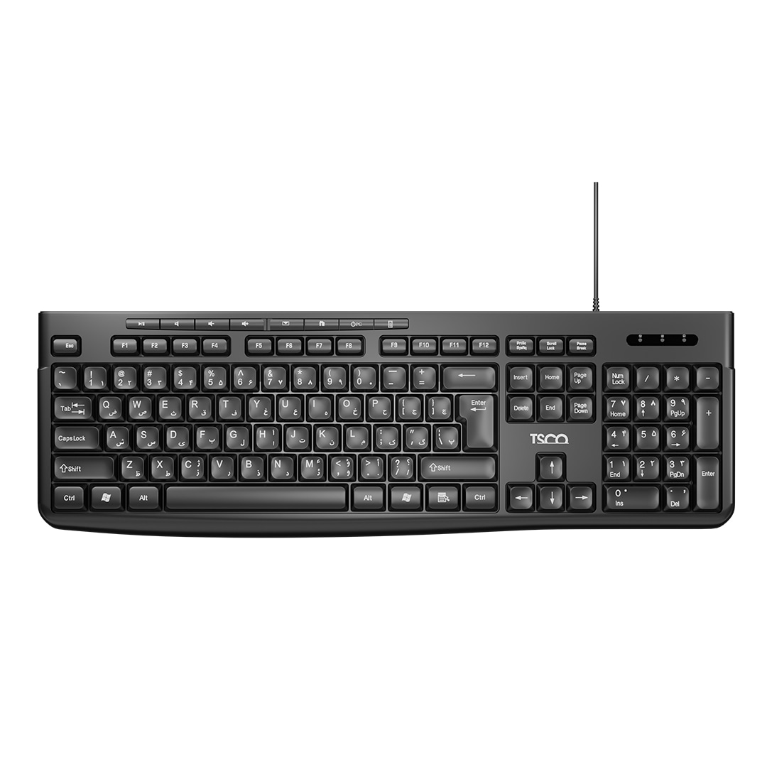 کیبورد سیمی تسکو TSCO TK 8025