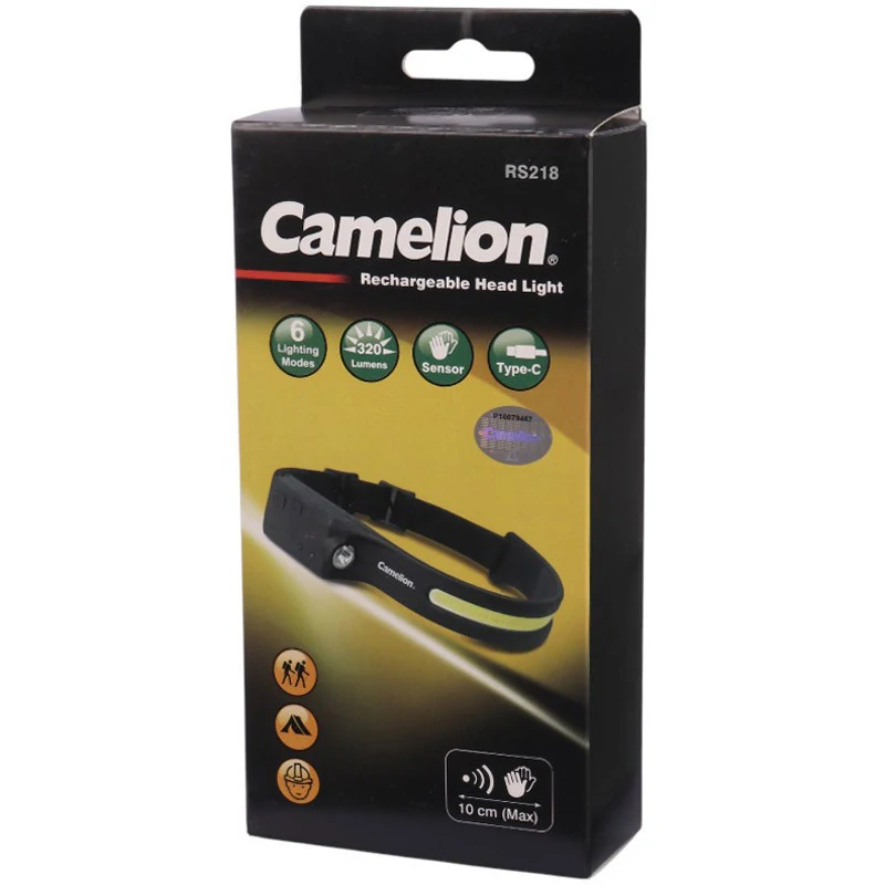 چراغ پیشانی کملیون مدل Camelion RS218 — تصویر ۳