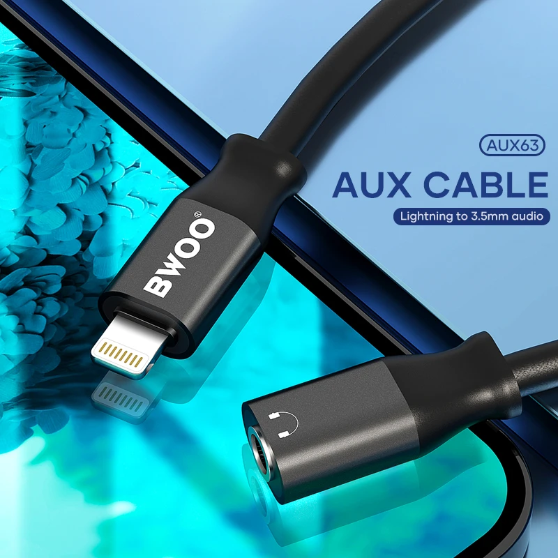 مبدل لایتنینگ به AUX بوو (Bwoo) – مدل AUX063 — تصویر ۵