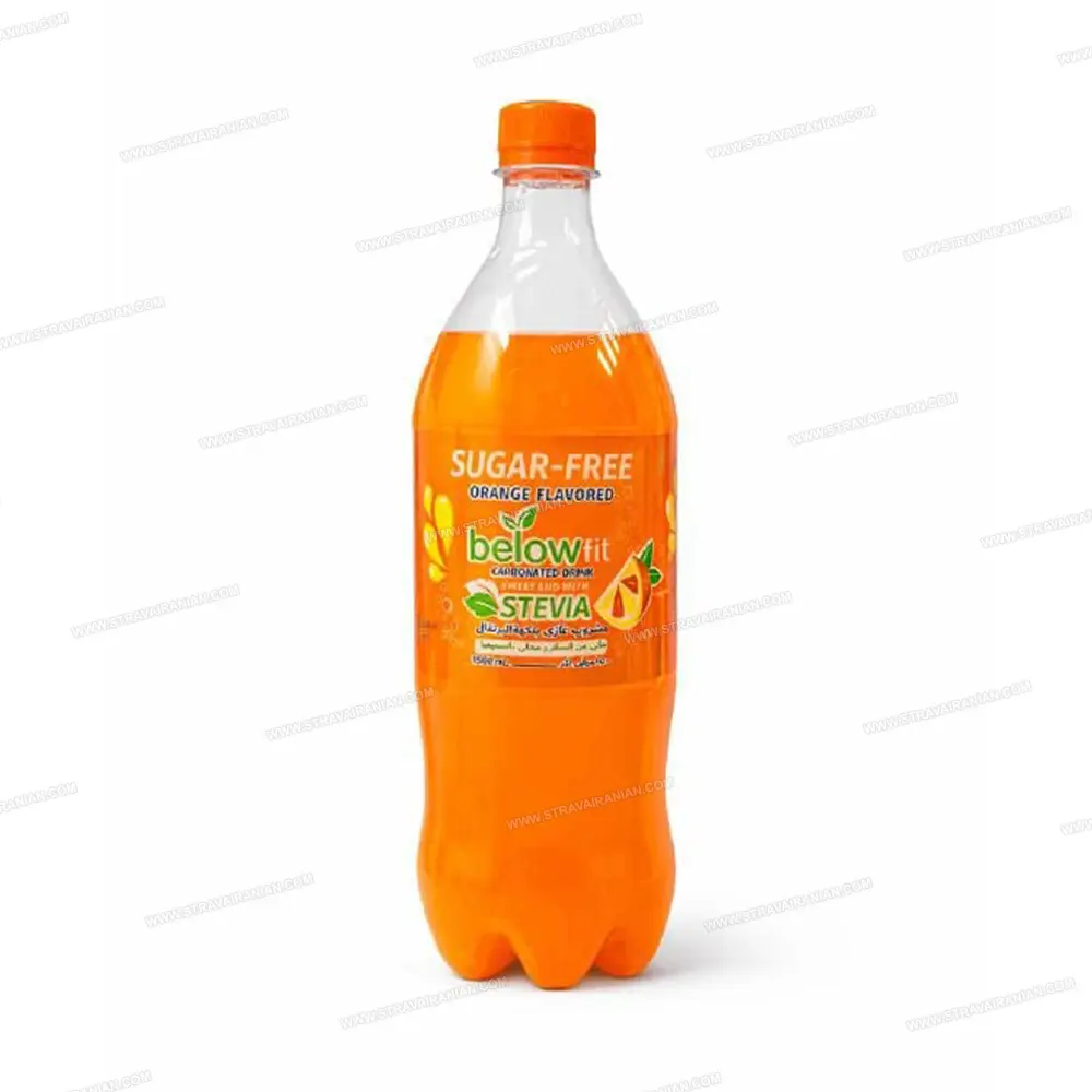 نوشابه گازدار پرتقالی بدون قند شیرین شده با استویا 1/5 لیتری بیلو با بهترین قیمت + خرید آنلاین