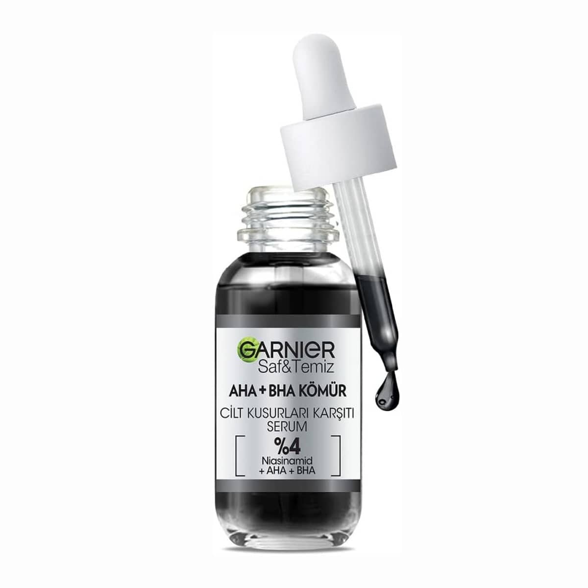 سرم لایه بردار زغال گارنیر مدل AHA + BHA