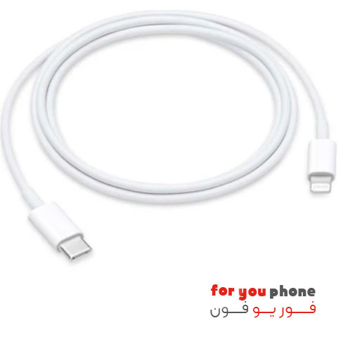 کابل شارژر اپل تایپ سی به لایتنینگ اصل