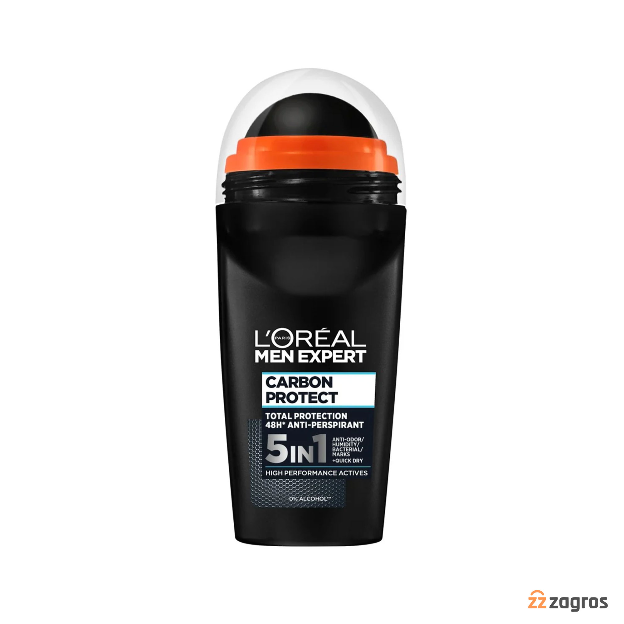 رول ضد تعریق مردانه لورآل مدل Carbon Protect 5 In 1 حجم 50 میل