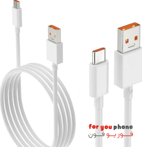 کابل شارژ ۶۷ وات شیائومی USB به Type-C با قابلیت Turbo Charge — تصویر ۲
