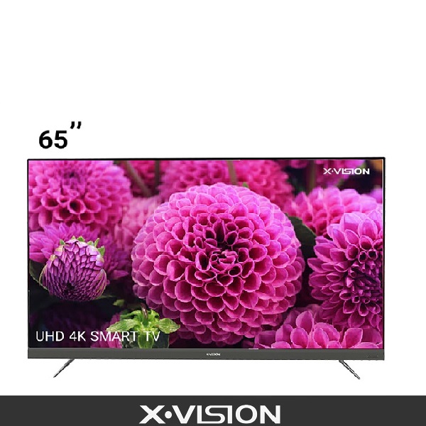 تلویزیون UHD 4K هوشمند ایکس‌ویژن سری ۸ مدل XTU845 سایز ۶۵ اینچ