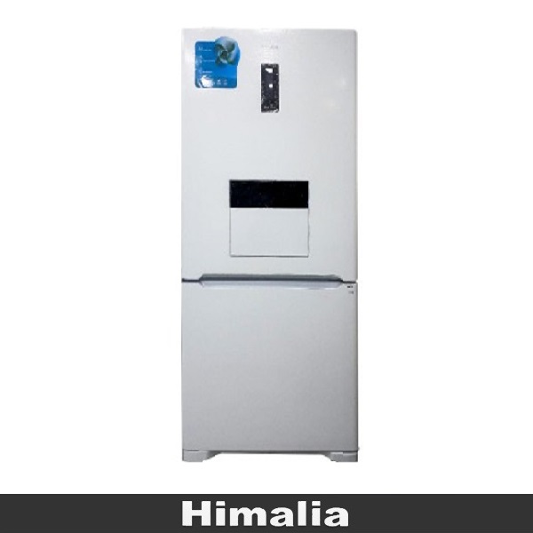 یخچال فریزر کمبی هیمالیا مدل امگا پلاس (هوم بار با یخساز) استیل