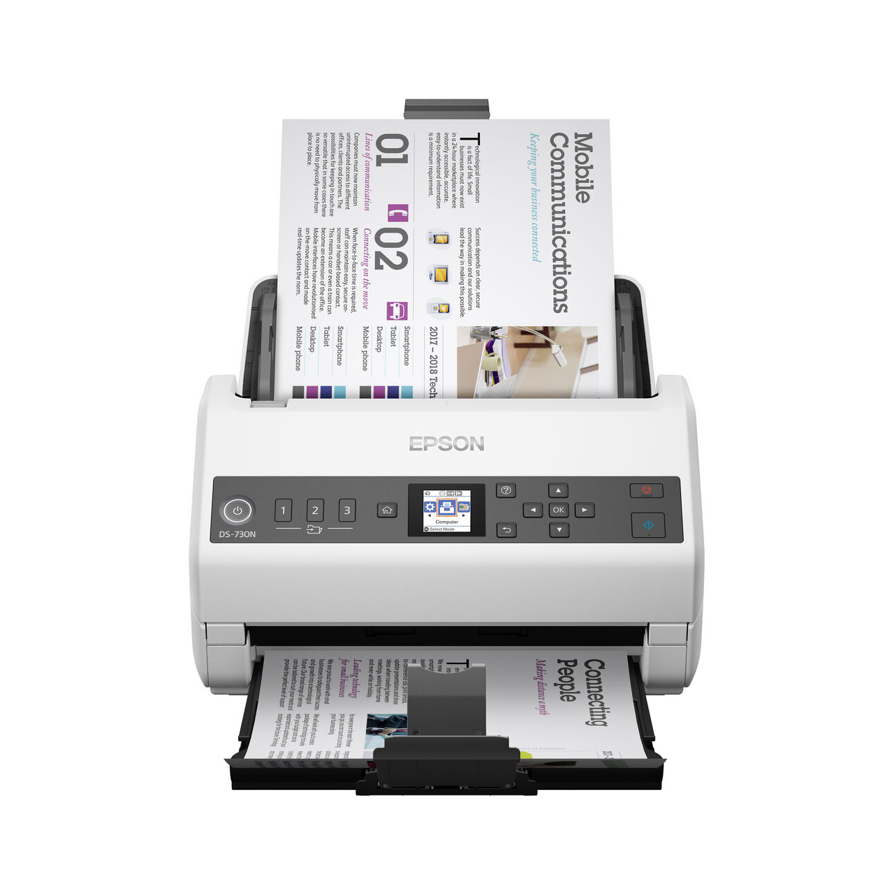 اسکنر اسناد EPSON مدل DS-730N