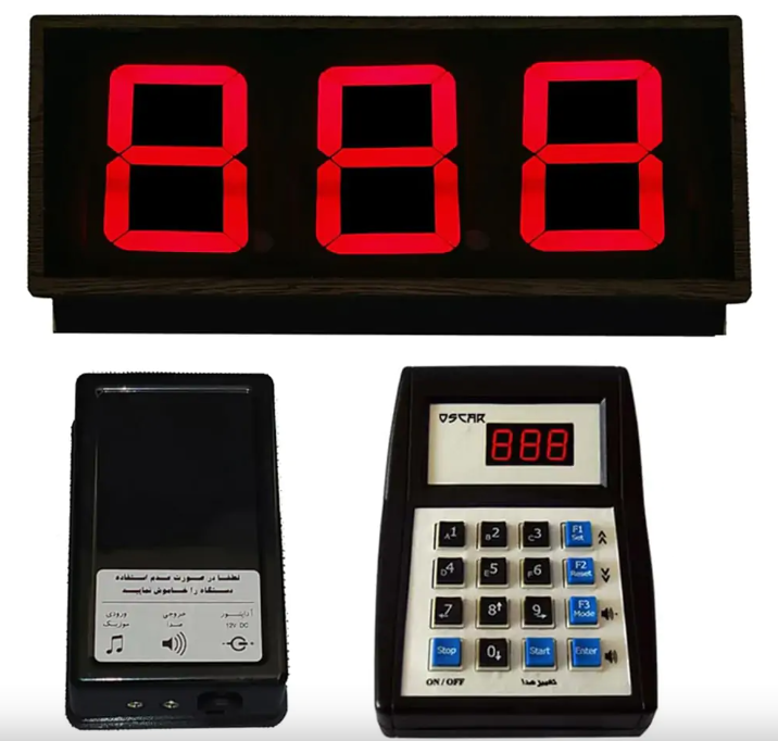 فراخوان مشتری بیسیم OSCAR مدل RF5002 تک ردیفه