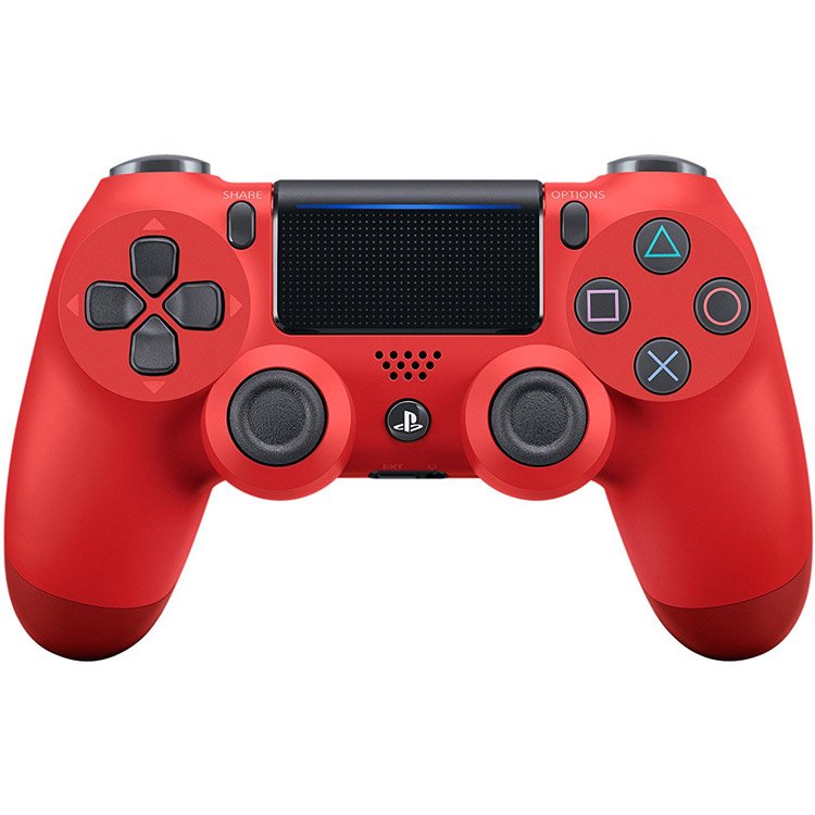 دسته PS4 قرمز DualShock 4 Red New (کارکرده) — تصویر ۲