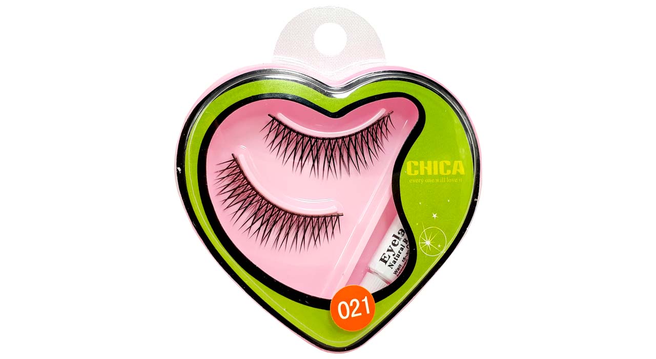 مژه مصنوعی CHICA مدل 3D به همراه چسب