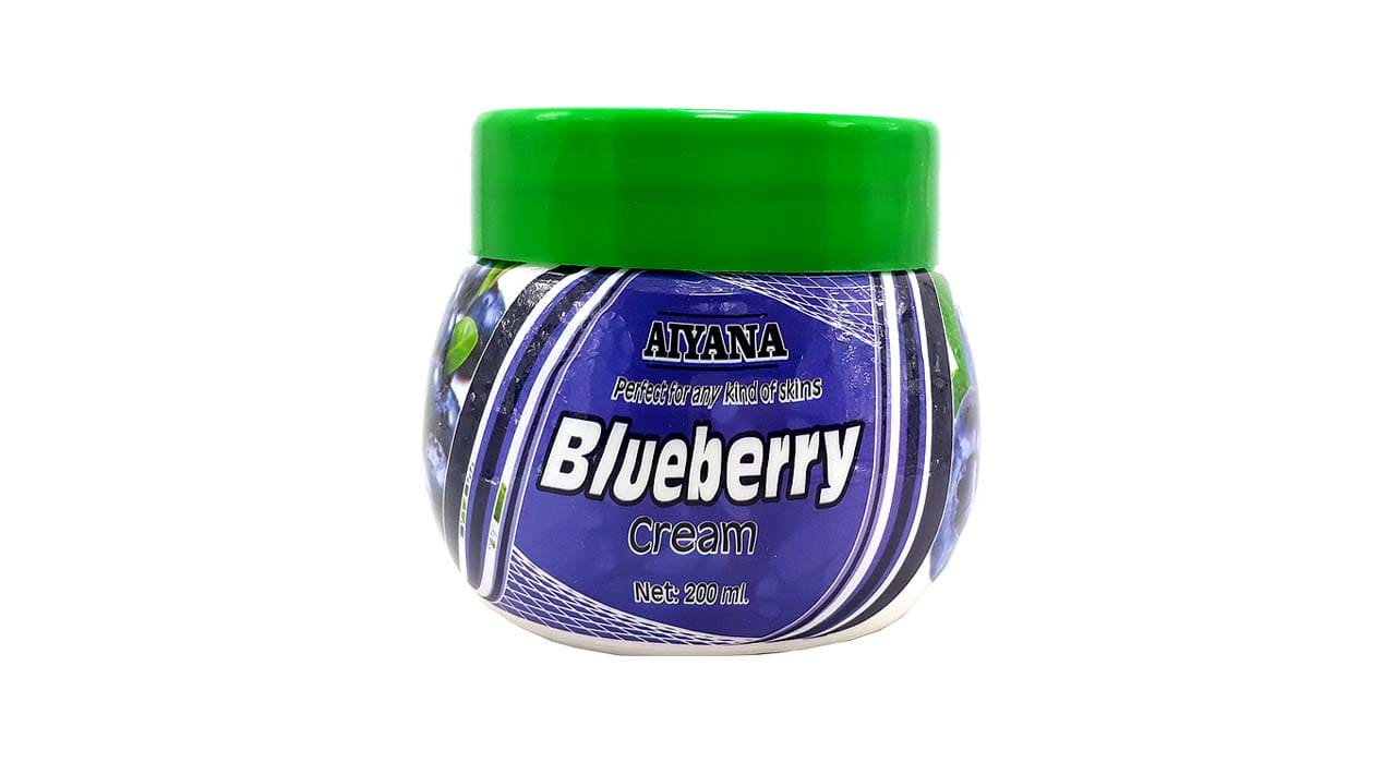 کرم مرطوب کننده دست و صورت AIYANA مدل Blueberry