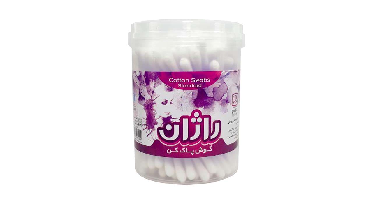 گوش پاک کن راژان بسته 100 عددی