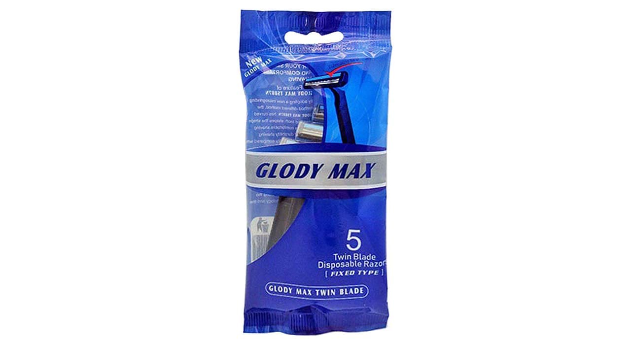 خود تراش GLODY MAX مدل TS807N بسته ۵ عددی