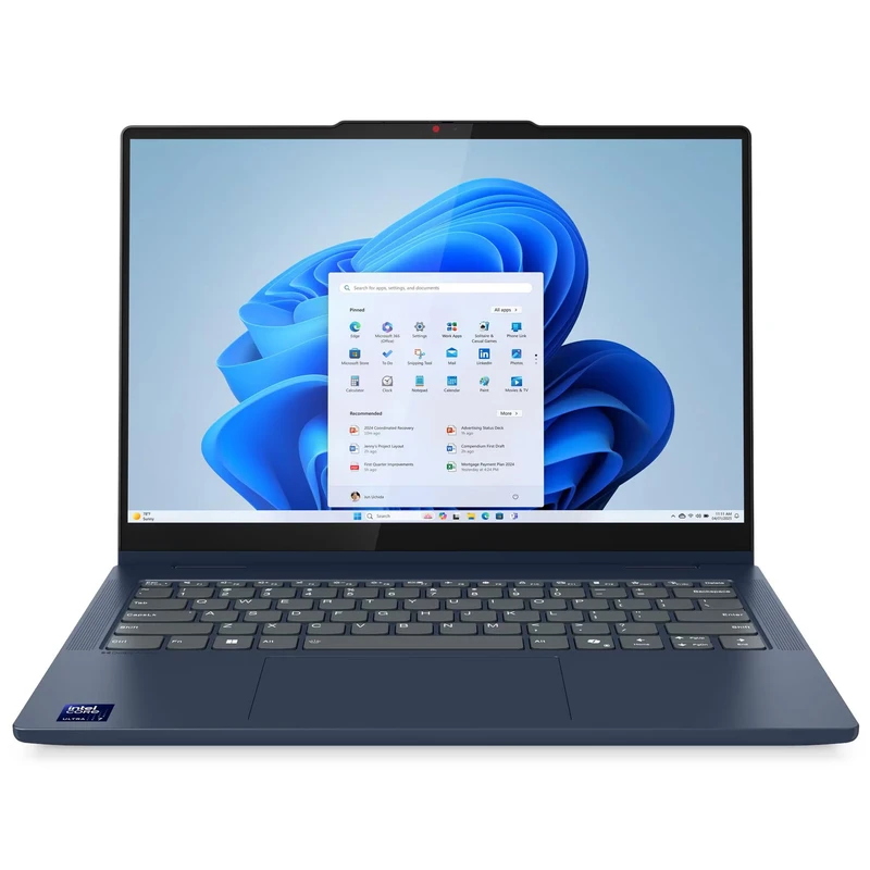 لپ تاپ لنوو 14 اینچی مدل Lenovo IdeaPad 5 2-in-1 14IAL10 Core Ultra 5 225U 8 GB 512GB SSD Intel Graphics