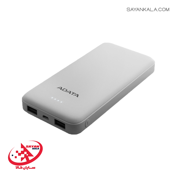 پاوربانک ای دیتا مدل POWER BANK ADATA T10000 10000mAH WHITE — تصویر ۴