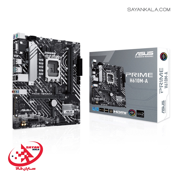 مادربرد ایسوس مدل MOTHERBOARD ASUS H610M A DDR4