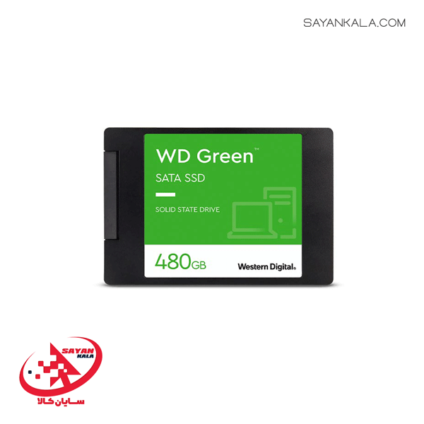 اس اس دی اینترنال وسترن دیجیتال مدل SSD INTERNAL WESTERN DIGITAL GREEN 480GB