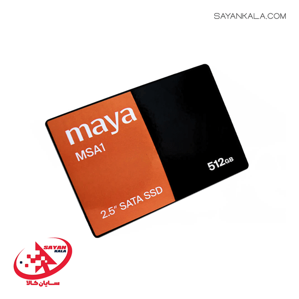 اس اس دی اینترنال مایا مدل SSD INTERNAL MSA1 MAYA 512GB — تصویر ۳