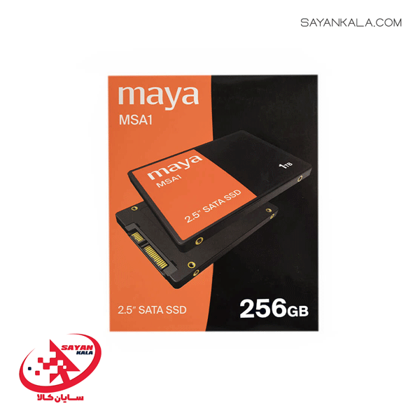اس اس دی اینترنال مایا مدل SSD INTERNAL MSA1 MAYA 256GB — تصویر ۳