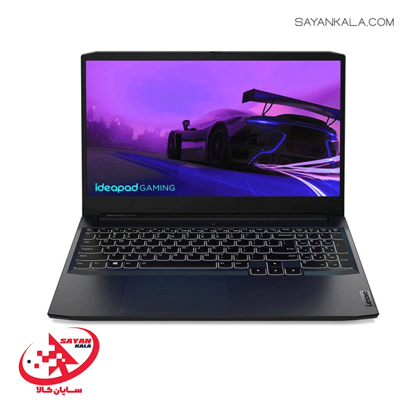 لپ تاپ لنوو مدل LAPTOP LENOVO IDEAPAD GAMING 3 RYZEN 5 5500 H RAM 16GB SSD 512GB GEFORCE RTX 2050 4GB