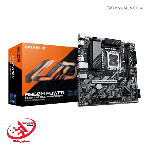 مادربرد گیگابایت مدل MOTHERBOARD GIGABYTE B860M POWER DDR5 — تصویر ۲