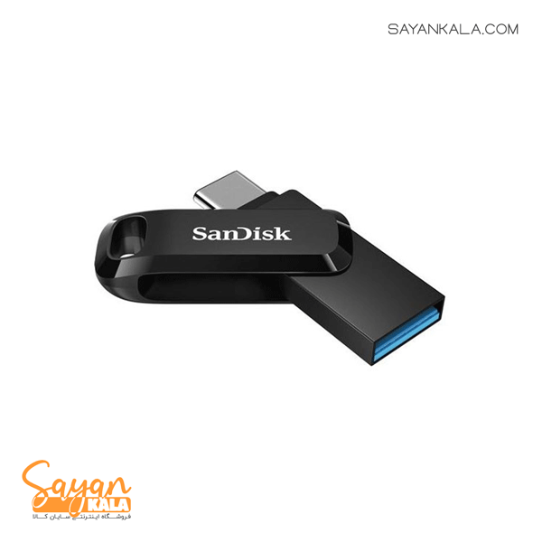 فلش مموری سن دیسک مدل FLASH MEMORY SANDISK 64GB DUAL TYPE C GO — تصویر ۳