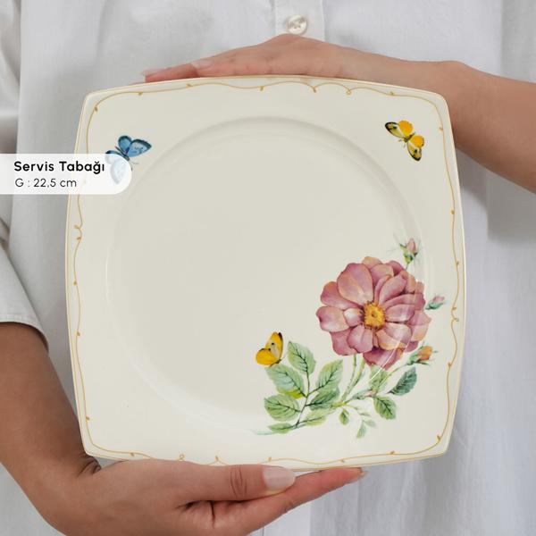 سرویس صبحانه خوری 6 نفره 26 پارچه کاراجا هوم مدل Velora — تصویر ۷