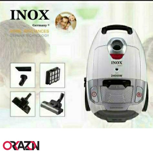 جاروبرقی کیسه دار اینوکس مدل NX-VC437