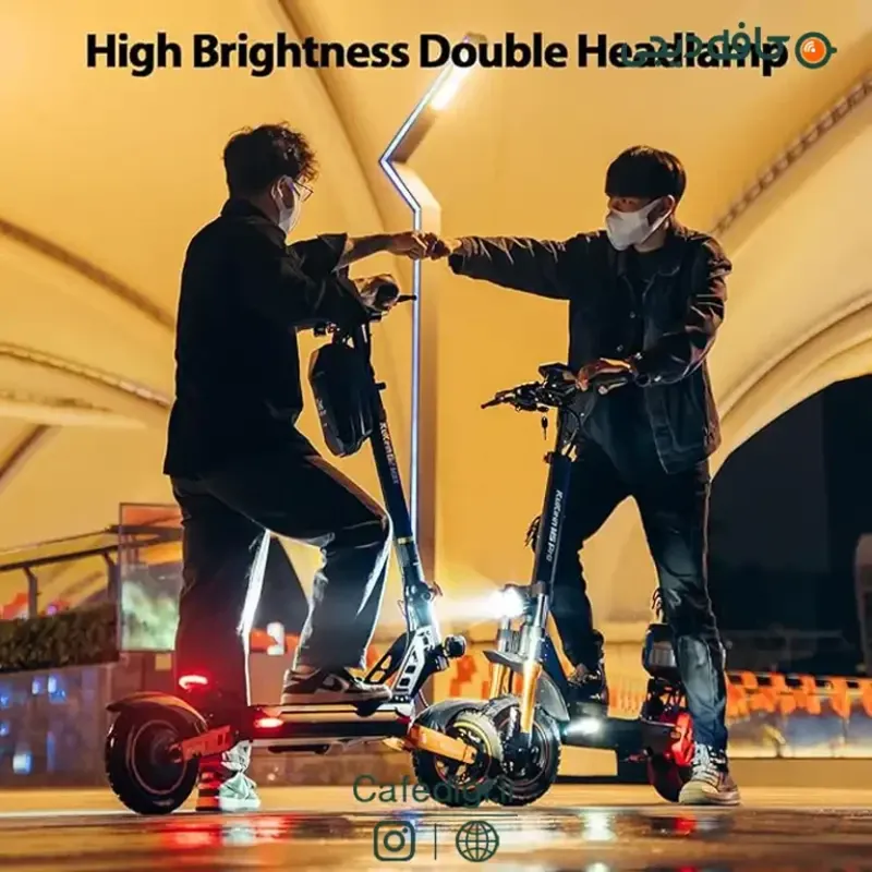 اسکوتر برقی دو نفره کوگو کرین M5 Pro | کافه دیجی — تصویر ۵