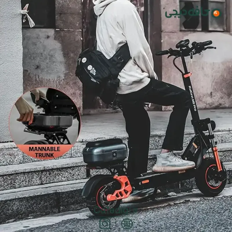 اسکوتر برقی دو نفره کوگو کرین M5 Pro | کافه دیجی — تصویر ۳