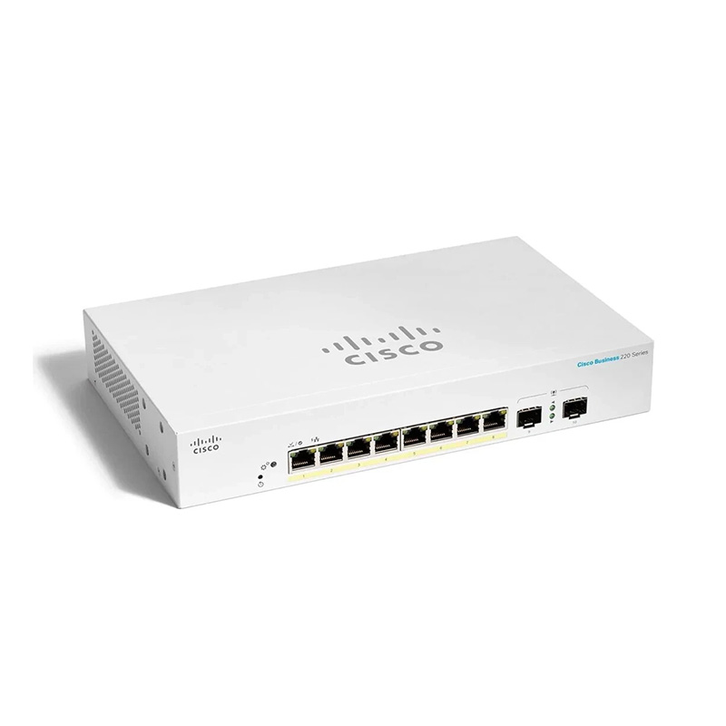 سوئیچ 8 پورت POE سیسکو CBS220-8P-E-2G در بازار شبکه