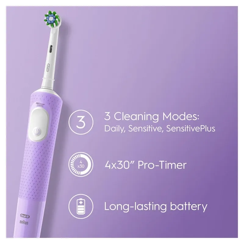 مسواک برقی اورال بی Oral-B مدل Vitality Pro | اورجینال — تصویر ۸
