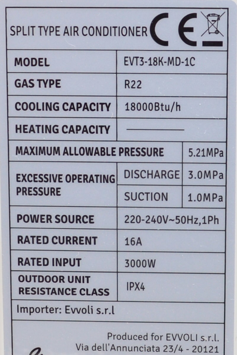 کولر 18000 ایوولی مدل EVT3-18K-MD-1C — تصویر ۵