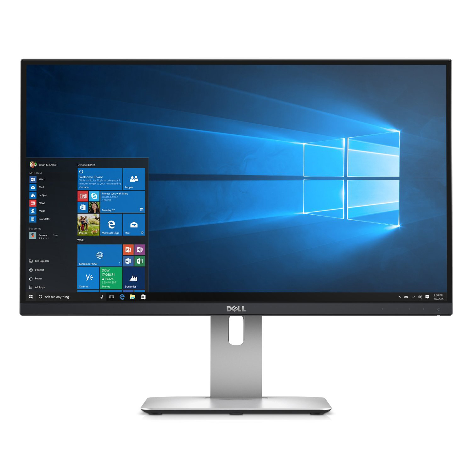مانیتور استوک 24 اینچ Frameless ، HDMI ، IPS برند MIX — تصویر ۳