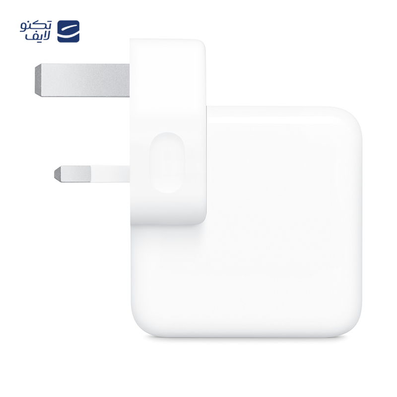 شارژر دیواری اپل مدل Dual USB-C توان 35 وات سه شاخه