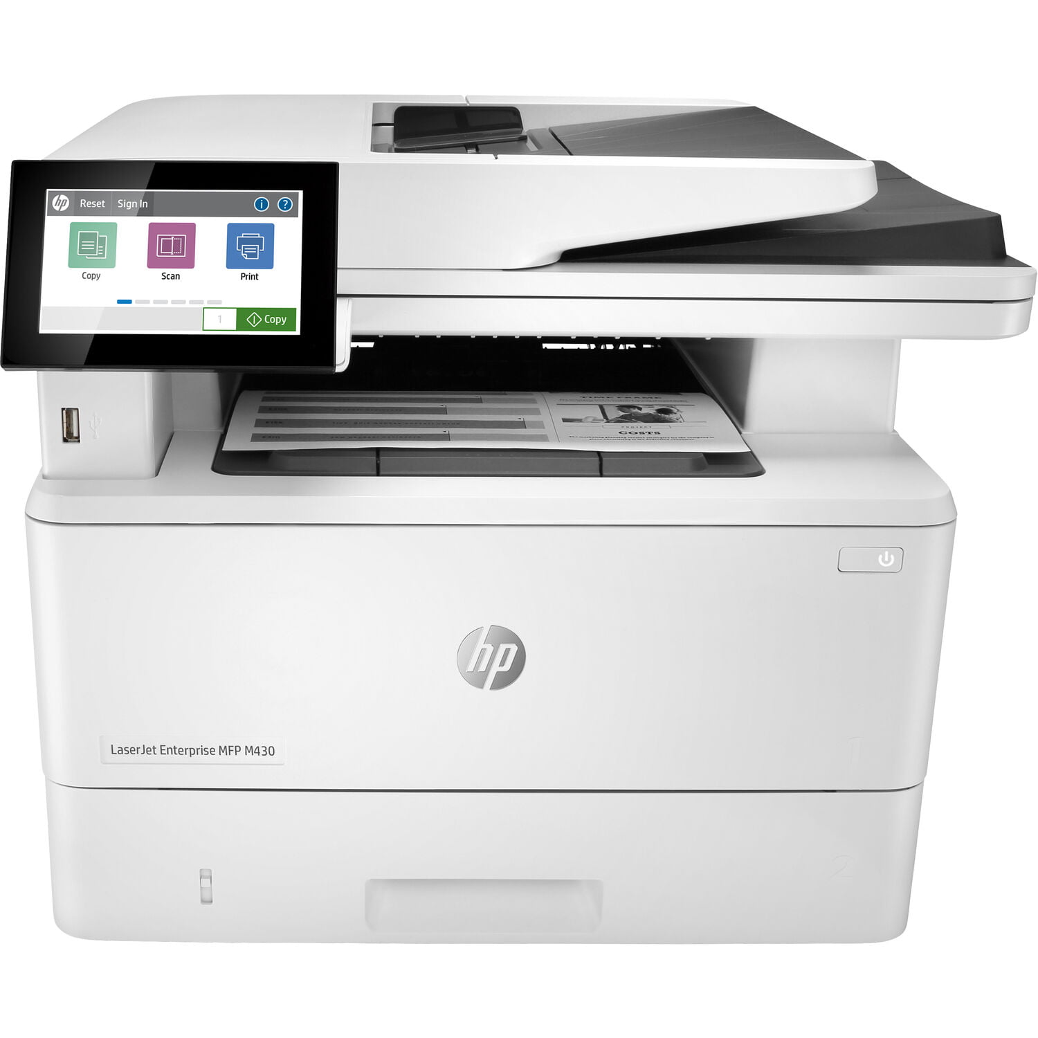 پرینتر چندکاره لیزری اچ پی مدل LaserJet Enterprise MFP M430f