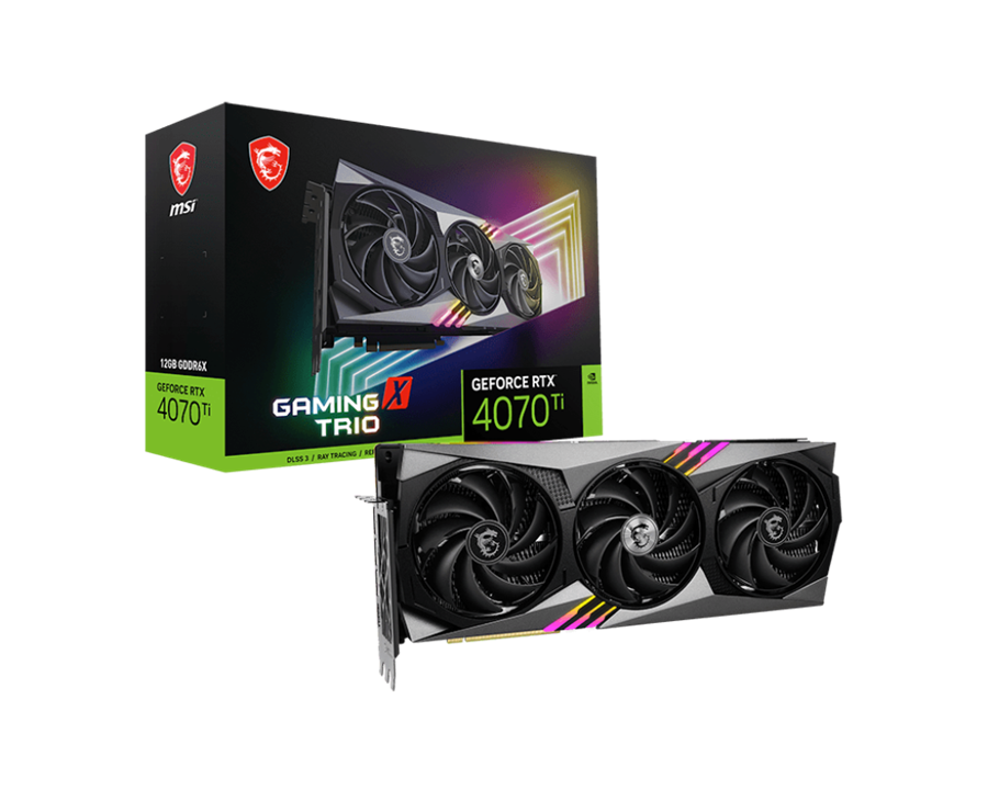 کارت گرافیک ام اس آی MSI Graphics Card GeForce RTX™ 4070 Ti GAMING TRIO 12G