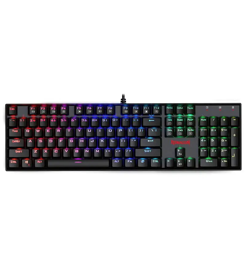کیبورد مکانیکال گیمینگ ردراگون MITRA K551 RGB Blue Switch