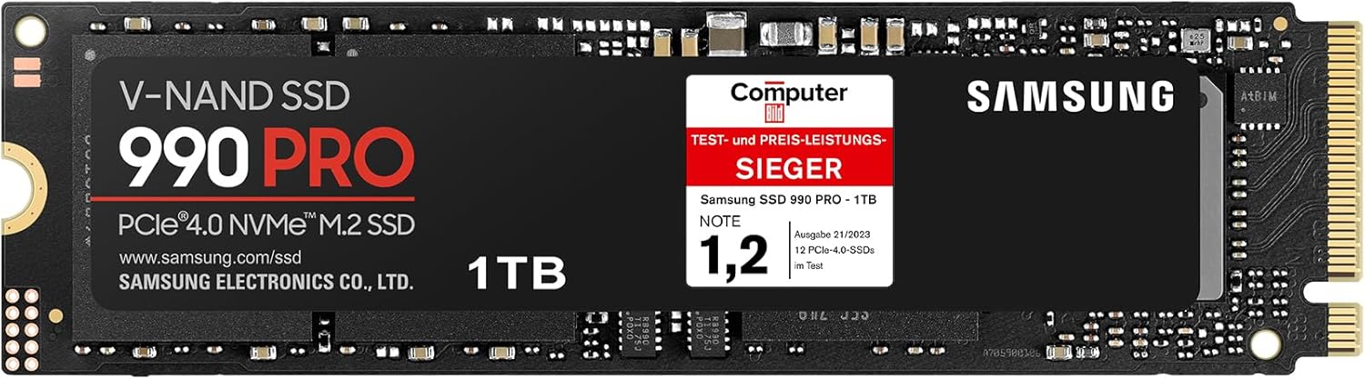 SSD سامسونگ 1 ترابایت 990 PRO NVMe M.2 PCIe 4.0