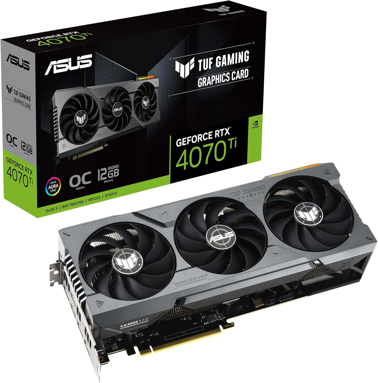 کارت گرافیک ایسوس ASUS TUF Gaming GeForce RTX 4070 Ti OC 12GB GDDR6X