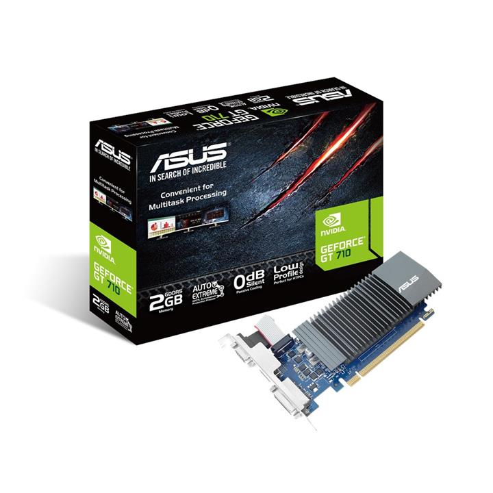 کارت گرافیک ایسوس استوک ASUS Graphics Card GT710-SL-2GD5
