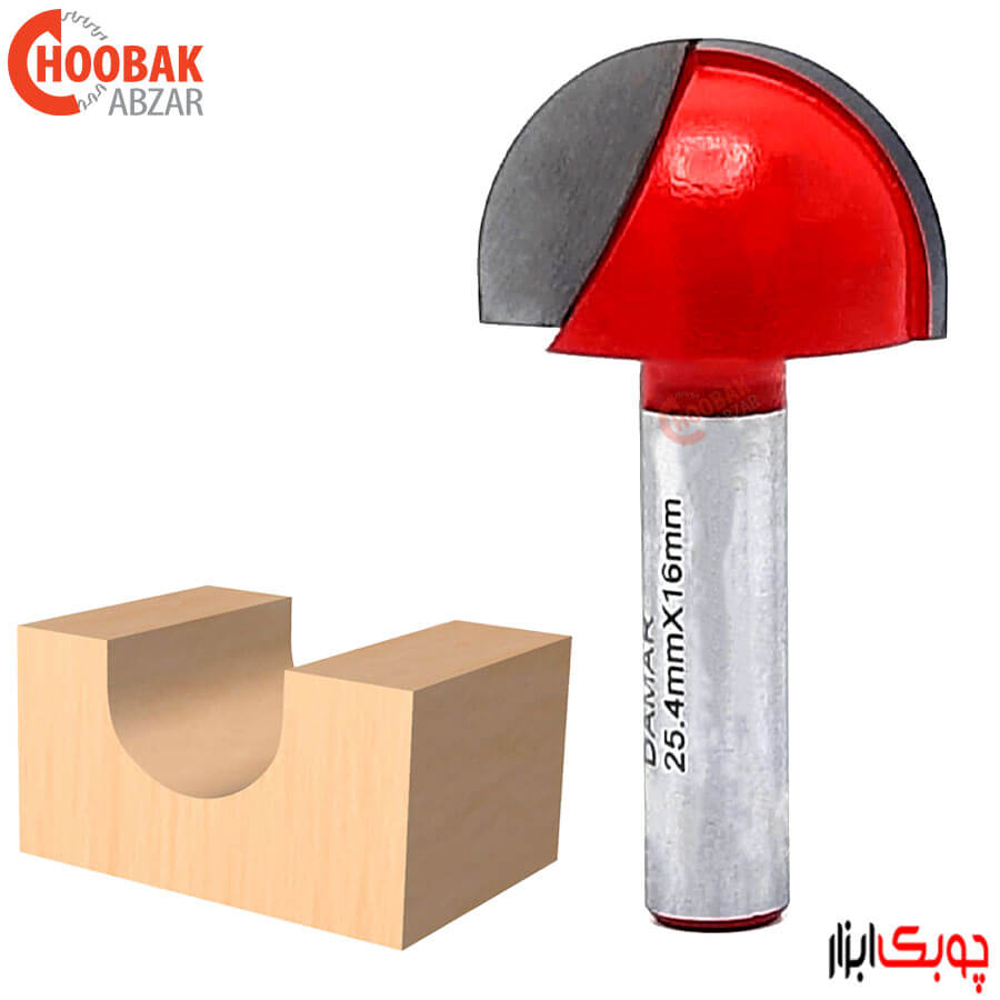 تیغ شیار انگشتی دامار R12.7 کد DM062543 — تصویر ۲